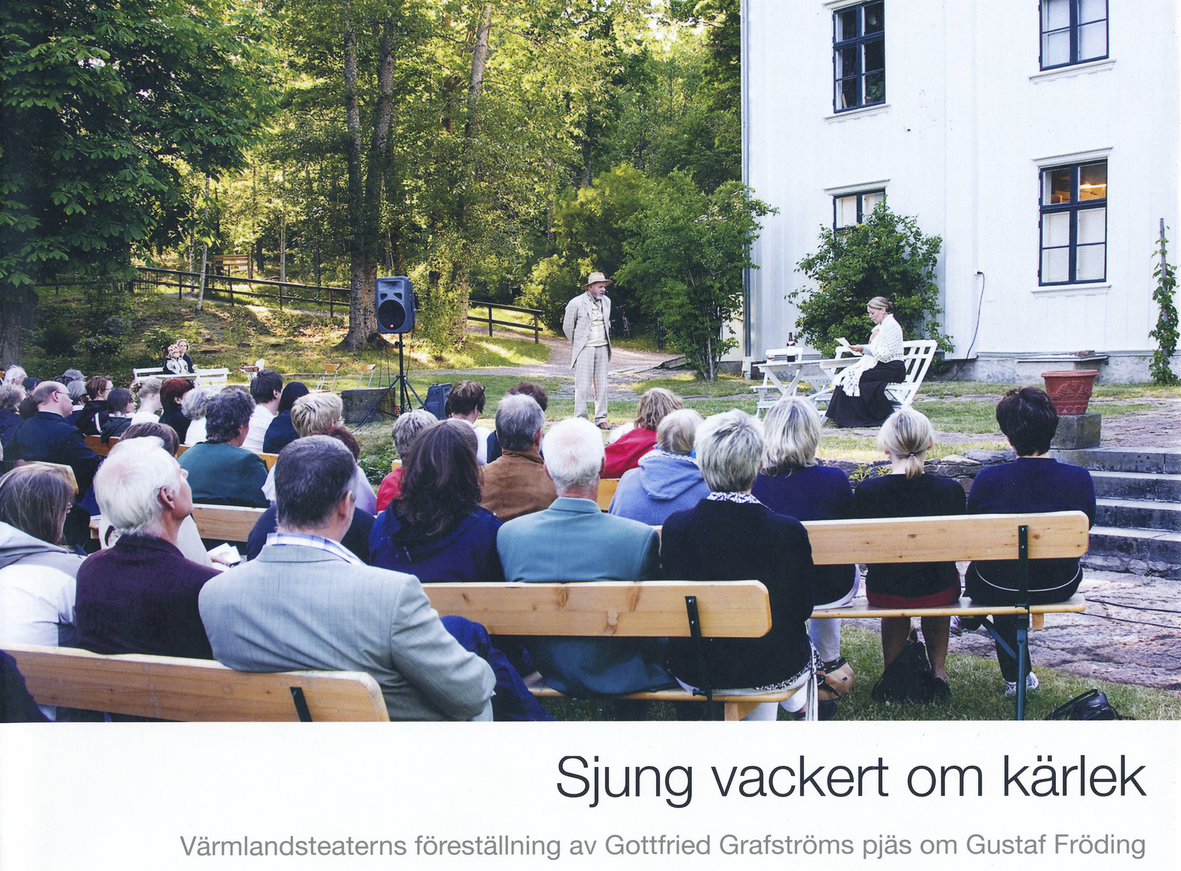 Sjung vackert om Kärlek. Teaterföreställning på Alsters herrgård.