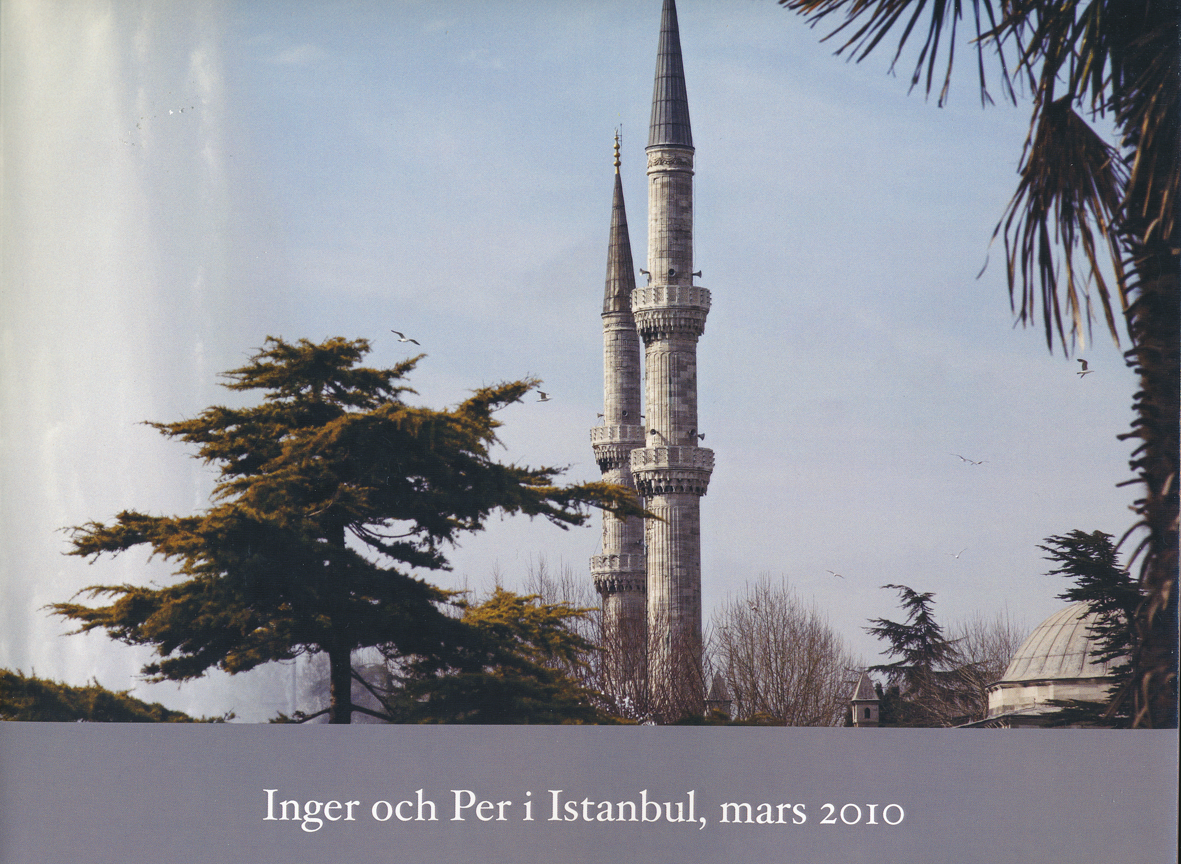 Inger och Per i Istanbul