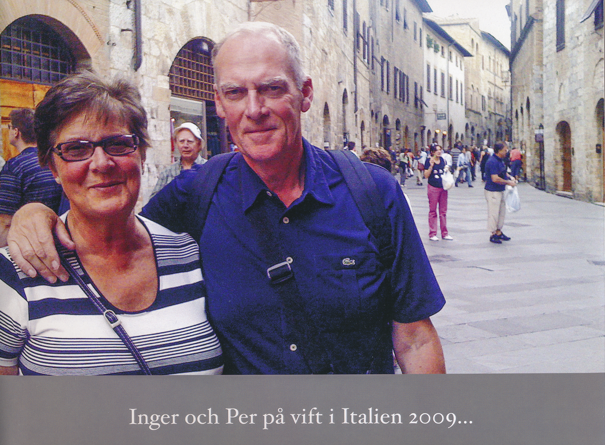 Inger och Per på vift i Italien