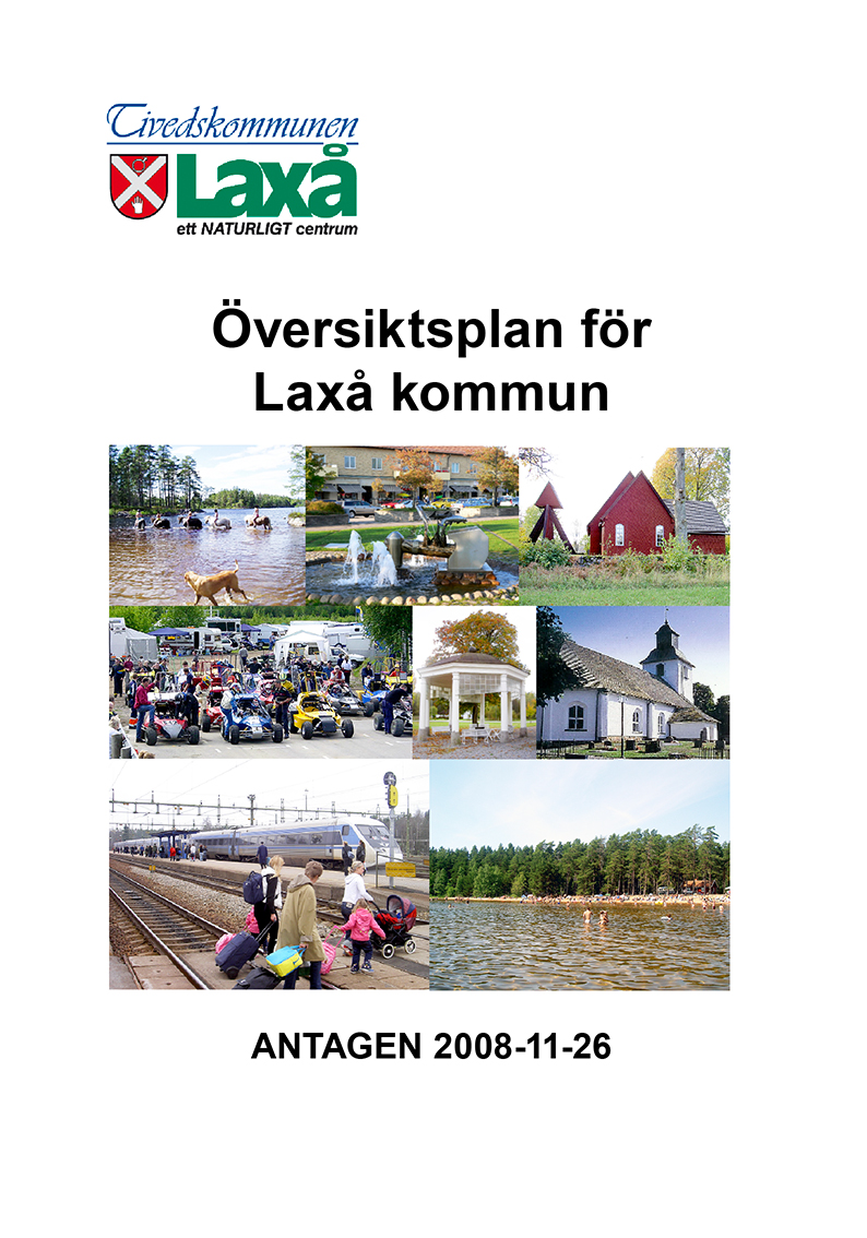 Laxå kommuns översiktsplan.